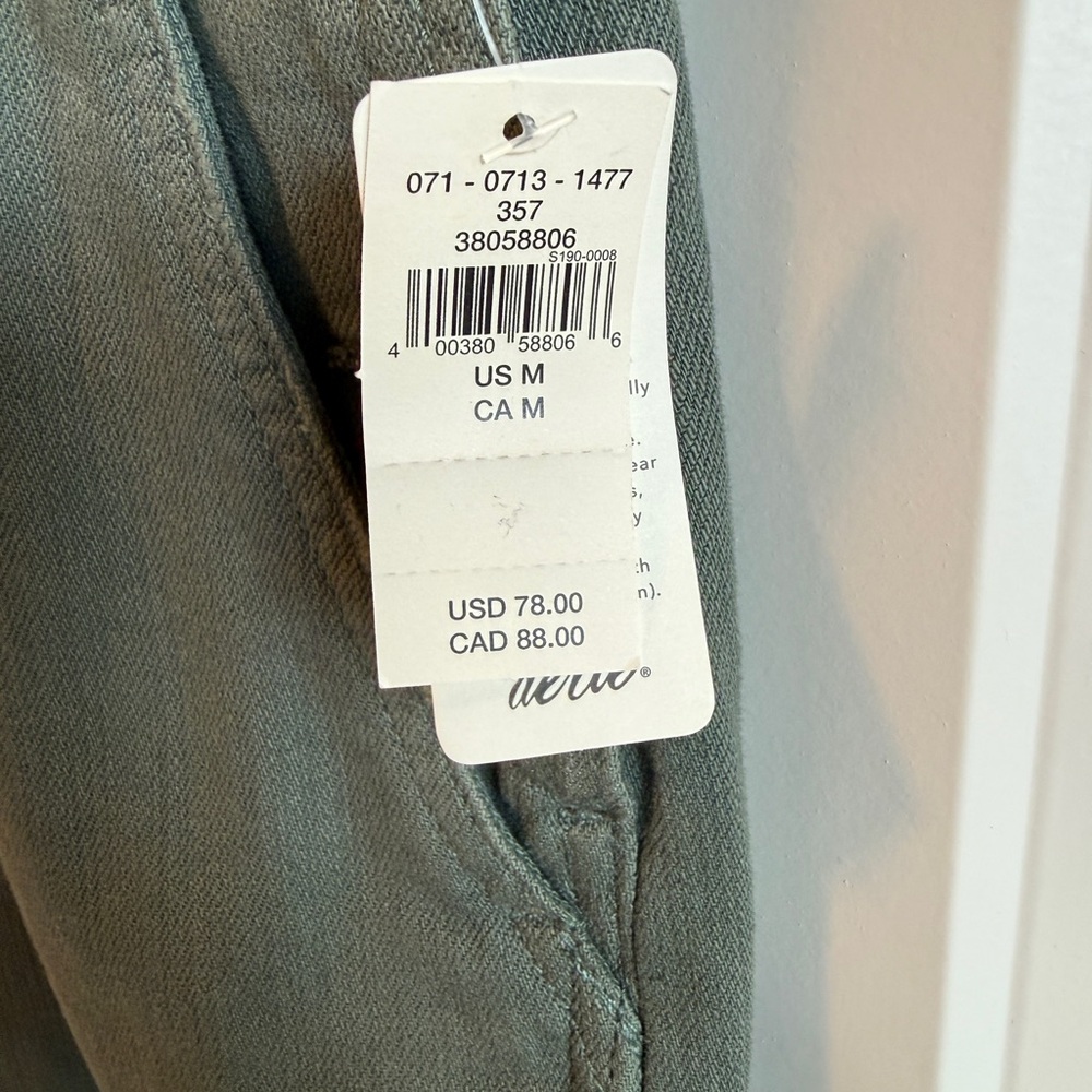 Aerie Y2K Baggy Overalls, Green Palm (NWT) - Picture 7 of 7